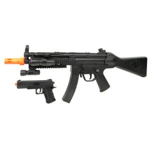 See Airsoft Rifle 1 Spring UK Arms P1050 Rifle FPS-330 and Pistol FPS-175 Combo Pack Airsoft Guns