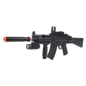 See Airsoft Rifle 1 Spring UK Arms P1095 Assault Rifle FPS-230 Airsoft Gun
