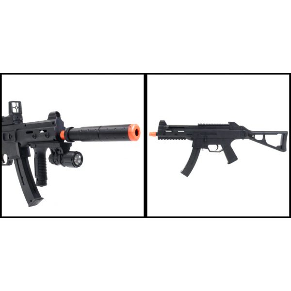 See Airsoft Rifle 2 Spring UK Arms P1097 Assault Rifle FPS-165 Airsoft Gun