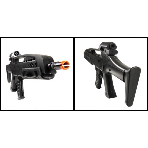 See Airsoft Rifle 2 Spring XM8 Pump Action Rifle FPS-250 Airsoft Gun Package Deal (Mask and BBs)