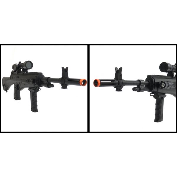 See Airsoft Rifle 2 Storm Spring Airsoft Gun and PX4 Laser Pistol Combo