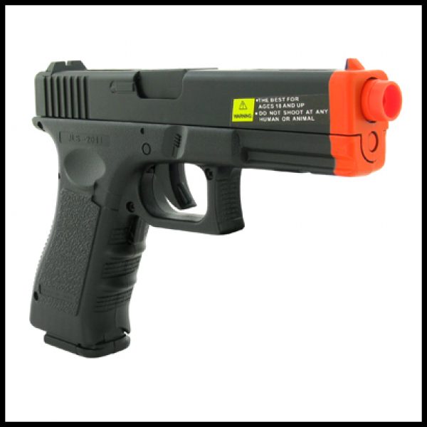 See Airsoft Pistol 2 Electric Full Auto Tactical Terminator 2 Pistol FPS-150, Silencer, Red Dot Scope, Flashlight, Blowback Airsoft Gun Package Deal (Mask and BBs)