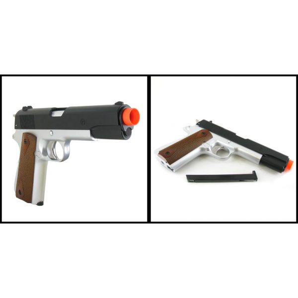 See Airsoft Pistol 2 Green Gas HFC M9 121BS Pistol FPS-360 Non-Blowback Airsoft Gun Package Deal (Mask, Green Gas and BBs)