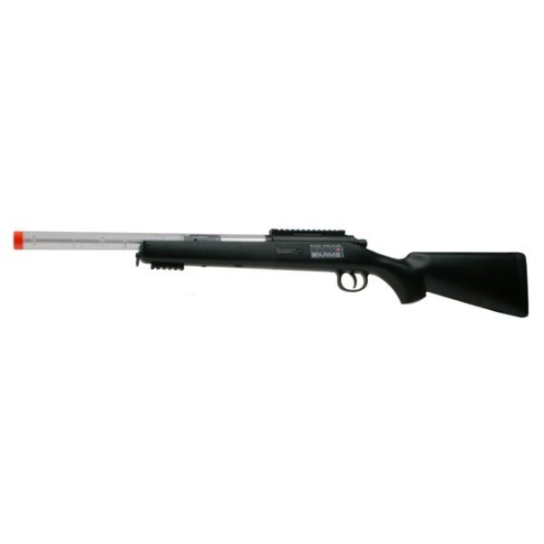 See Airsoft Rifle 1 Spring Swiss Arms Black Eagle M6-S Sniper Rifle FPS-430 Airsoft Gun