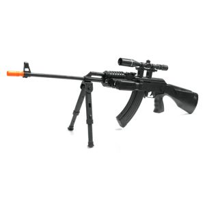 See Airsoft Rifle 1 Spring Tactical AK-47 Sniper Rifle FPS-250 Airsoft Gun