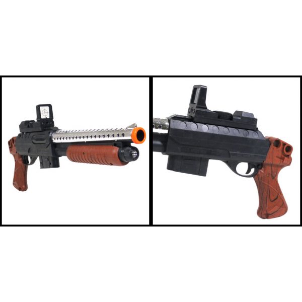 See Airsoft Pistol 2 Spring F-47 Tactical Shotgun and PX4 Laser Pistol Combo Airsoft Gun