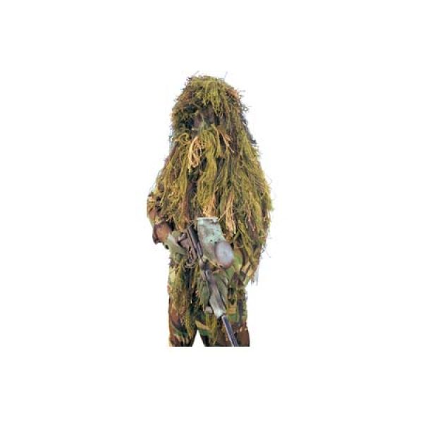 See Airsoft Accessory 1 1/3 Ghillie Sniper Cover, Woodland Camo Airsoft Gun Accessory