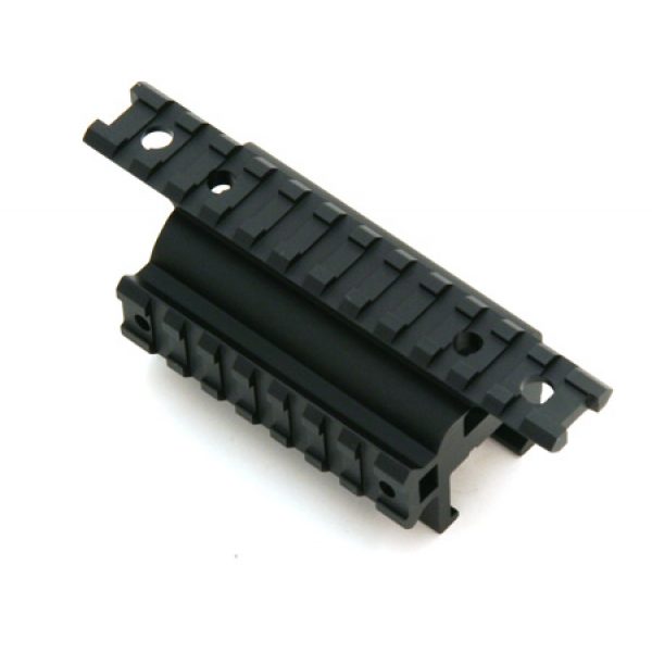 See Airsoft Accessory 1 2nd Gen Swatforce Blade Trinity Style Claw Mount with Double Picatinny Rails.
