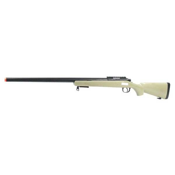 See Airsoft Rifle 1 Spring TSD Tactical SD700 Bolt Action Sniper Rifle Tan FPS-520 Airsoft Gun