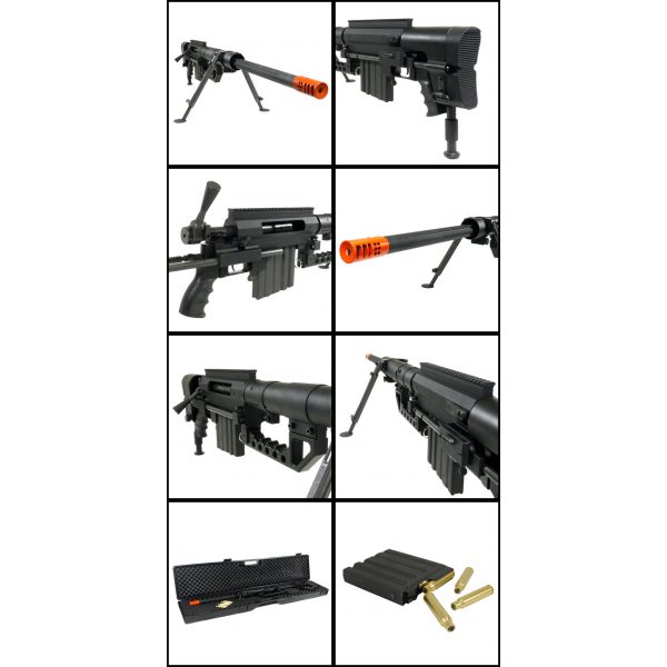 See Airsoft Rifle 2 Green Gas SOCOM Gear CHEYTAC M200 Bolt Action Sniper Rifle FPS-600 Airsoft Gun