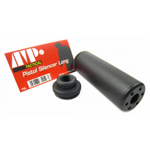 See Airsoft Accessory 1 Amp Tactical Pistol Silencer Long Airsoft Gun Accessory
