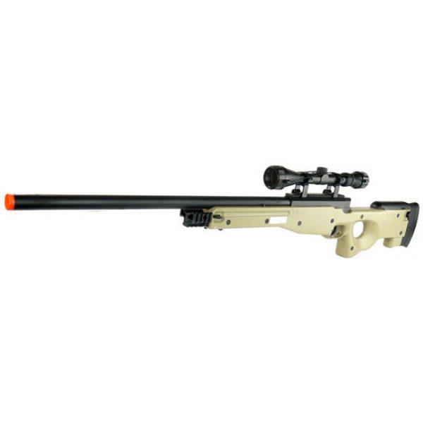 See Airsoft Rifle 1 Spring TSD Tactical SD96B Bolt Action Sniper Rifle Tan FPS-500 Airsoft Gun