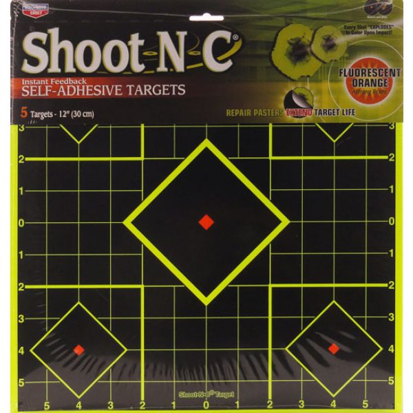 See Airsoft Accessory 1 Birchwood Casey Airsoft Targets Shoot N-C 12 Sight In 5-Pack