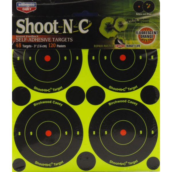 See Airsoft Accessory 1 Birchwood Casey Airsoft Targets Shoot N-C 3 Rnd 12-Pack