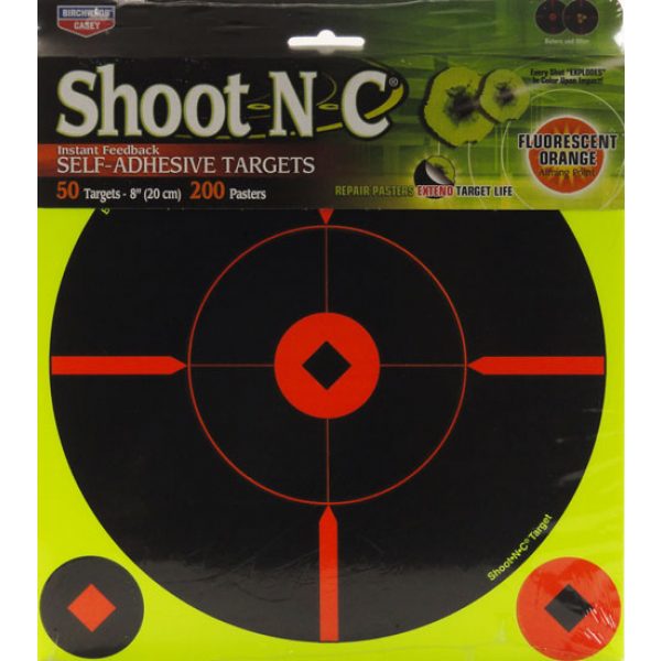 See Airsoft Accessory 1 Birchwood Casey Airsoft Targets Shoot N-C 8 Round X-Target 50-Pack
