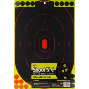 See Airsoft Accessory 1 Birchwood Casey Airsoft Targets Shoot N-C Silhouette 5-Pack