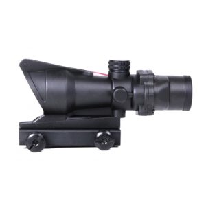 See Airsoft Accessory 1 Bravo Airsoft 4x32 Scope With Fake Fiber Optic