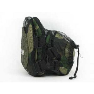 See Airsoft Accessory 1 Camo Green Knee and Elbow Pads Set