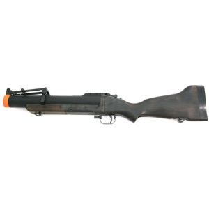 See Airsoft Accessory 1 CAW 69 BB Grenade Launcher with Tangent Sight, Wood Stock and M381 Shell Airsoft Gun