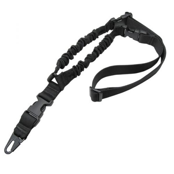 See Airsoft Accessory 1 Condor Outdoor Airsoft Black Cobra One Point Bungee Sling