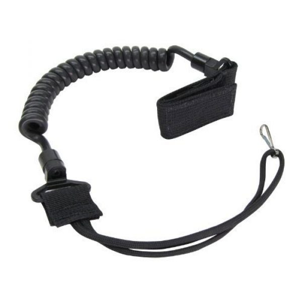 See Airsoft Accessory 1 Condor Outdoor Airsoft Black Pistol Lanyard