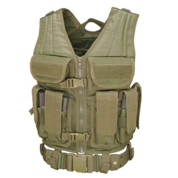 See Airsoft Accessory 1 Condor Outdoor Airsoft Elite Tactical Vest/Pistol Belt Olive Drab
