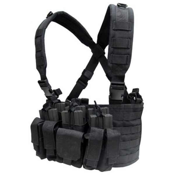 See Airsoft Accessory 1 Condor Outdoor Airsoft MCR5-002 Recon Black Chest Rig