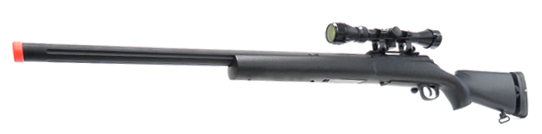 See Airsoft Rifle 1 Spring UK Arms M28A Bolt Action Sniper Rifle FPS-575 Airsoft Gun