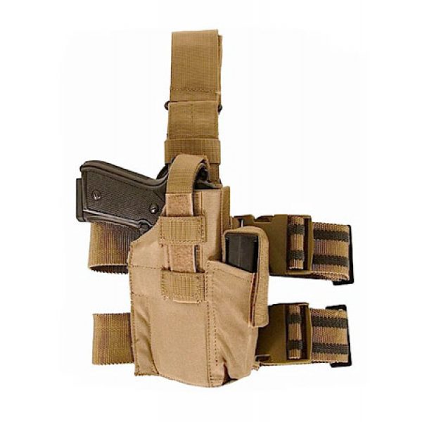 See Airsoft Accessory 1 Condor Outdoor Airsoft Tactical Leg Holster Tan