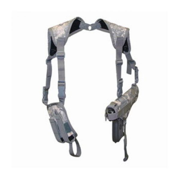 See Airsoft Accessory 1 Condor Outdoor Airsoft Vertical Ambidextrous Shoulder Holster ACU Camo