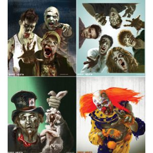 See Airsoft Accessory 1 Crosman Zombie Airsoft Paper Targets