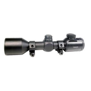 See Airsoft Accessory 1 Cyber Gun Swiss Arms 5x42E Compact Scope With Illuminated Electronic Reticule Airsoft Gun Accessory