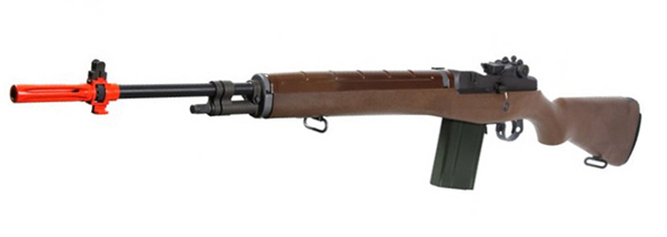 See Airsoft Rifle 1 Green Gas WE M14 Blowback Sniper Rifle Wood FPS-470 Airsoft Gun