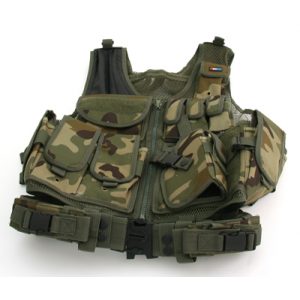 See Airsoft Accessory 1 Deluxe Camouflage Tactical Vest Airsoft Gun Accessory