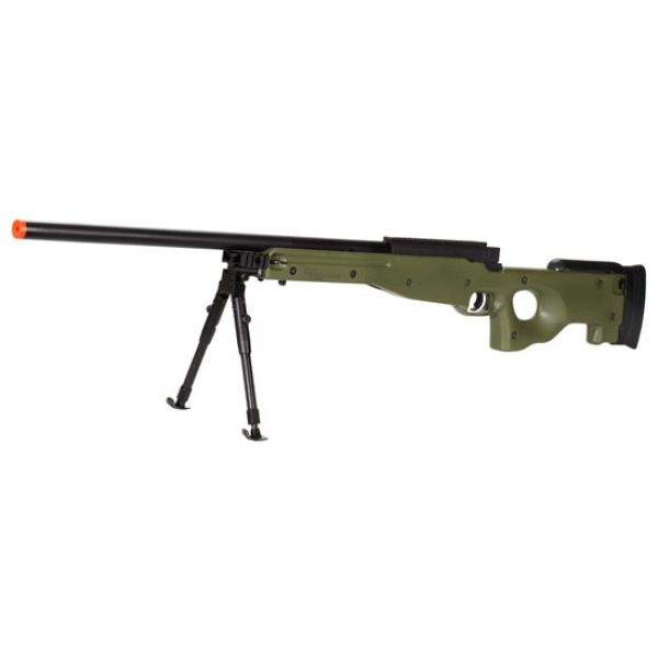 See Airsoft Rifle 1 Spring UTG Accushot Shadow Ops Sniper Rifle Olive Drab FPS-460 Airsoft Gun