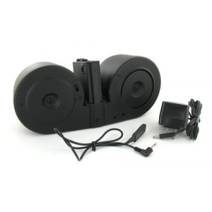 See Airsoft Accessory 1 Electric M4 Series 3000 Round High Capacity Drum Magazine Airsoft Gun Accessory