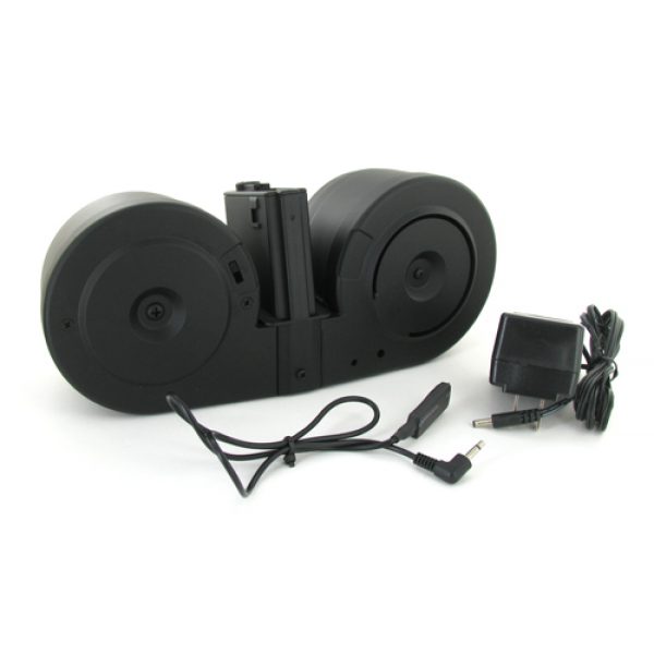 See Airsoft Accessory 1 Electric M4 Series 3000 Round High Capacity Drum Magazine Airsoft Gun Accessory
