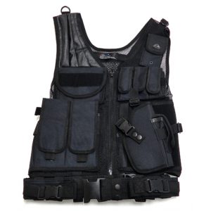 See Airsoft Accessory 1 Fidragon Airsoft Deluxe Tactical Vest Black