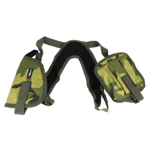 See Airsoft Accessory 1 Fidragon Airsoft Woodland Camo Horizontal Shoulder Holster