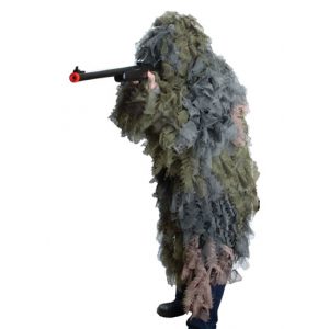 See Airsoft Accessory 1 Firepower ST36 Woodlands Leaf Camo Ghillie Suit Airsoft Gun Accessory