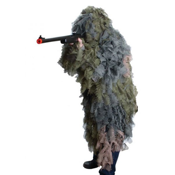 See Airsoft Accessory 1 Firepower ST36 Woodlands Leaf Camo Ghillie Suit Airsoft Gun Accessory