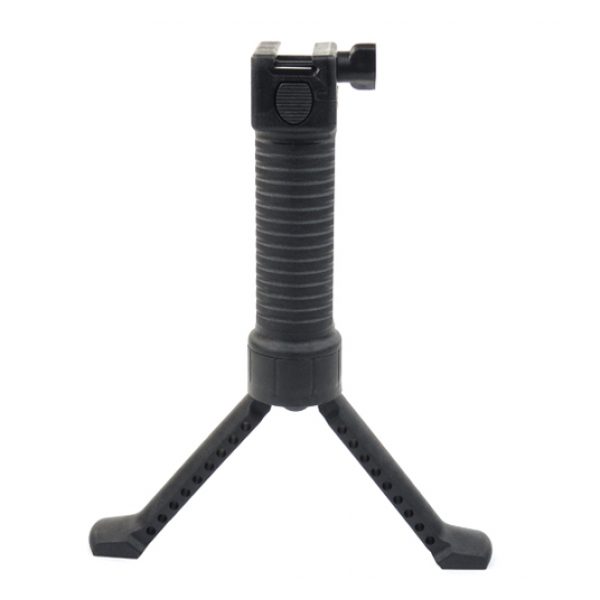 See Airsoft Accessory 1 HLK Airsoft Integrated Bipod And Vertical Grip In One