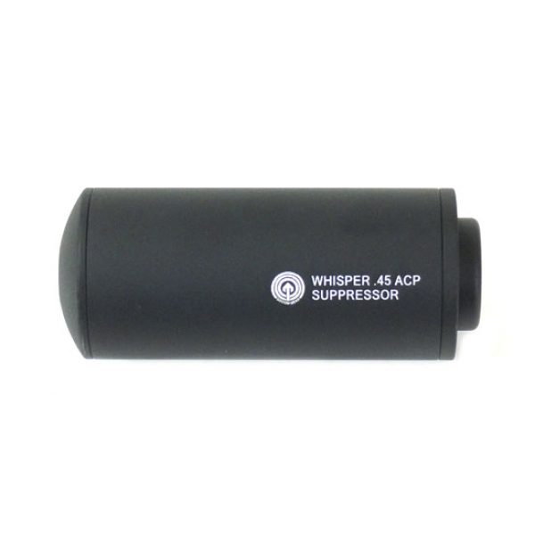 See Airsoft Accessory 1 Mad Bull Airsoft Whisper .45 ACP Black Barrel Extension