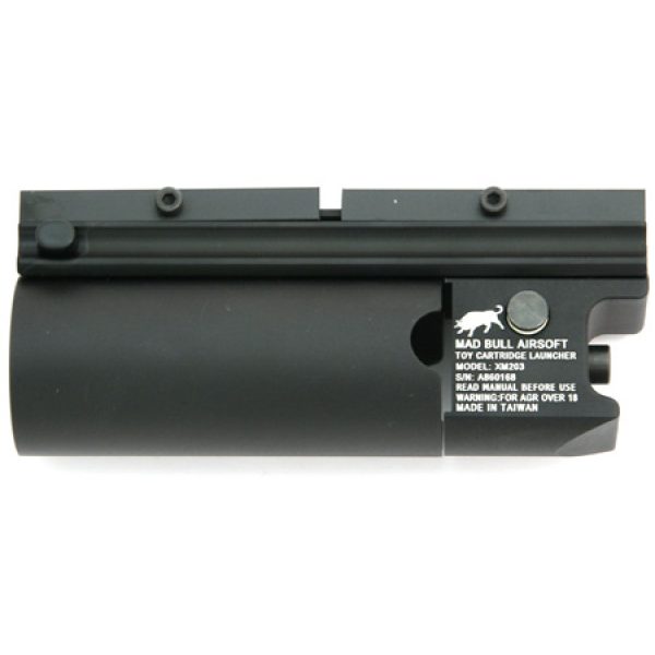 See Airsoft Accessory 1 Mad Bull Full Metal BB Shower Launcher (Short Black)