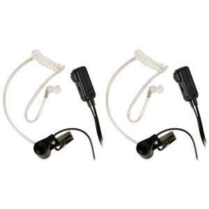 See Airsoft Accessory 1 Midland AVPH3 Transparent Security Headsets Pair with PTT/VOX
