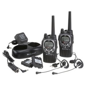 See Airsoft Accessory 1 Midland GXT1000VP4 36-Mile 50-Channel FRS/GMRS Two-Way Radio Pair with Charger & Headsets