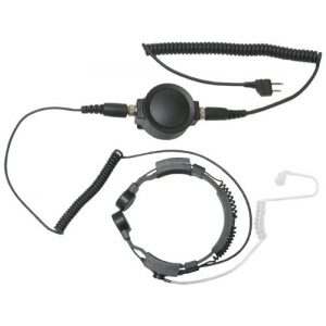 See Airsoft Accessory 1 Midland TH4 Tactical Series Throat Mic with Acoustic Ear Tube