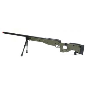 See Airsoft Rifle 1 Spring WELL MB08G L96 Bolt Action Sniper Rifle Green FPS-550 Airsoft Gun