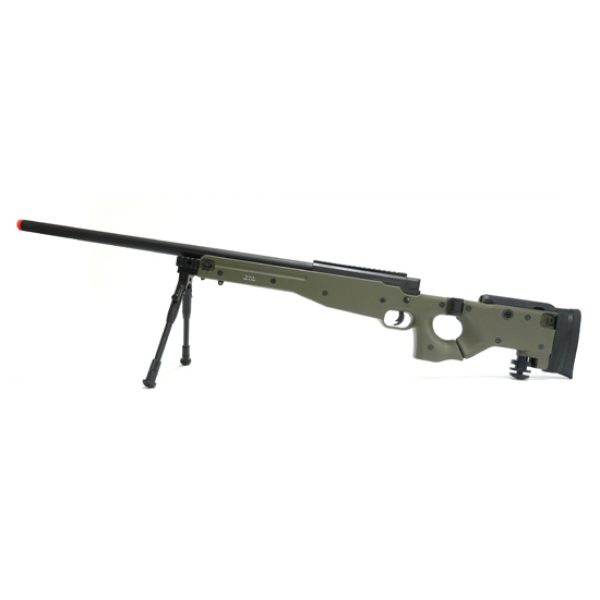 See Airsoft Rifle 1 Spring WELL MB08G L96 Bolt Action Sniper Rifle Green FPS-550 Airsoft Gun