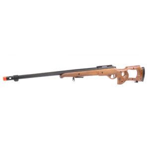 See Airsoft Rifle 1 Spring Well MB10AW Bolt Action Sniper Rifle Faux Wood FPS-520 Airsoft Gun